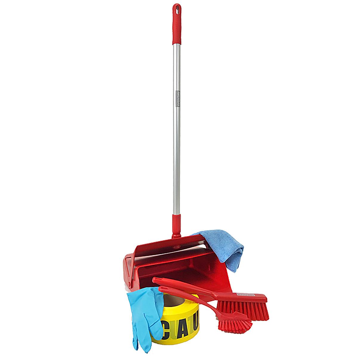 Glass Breakage Incident Clean Up Kit, Red - K80700/R